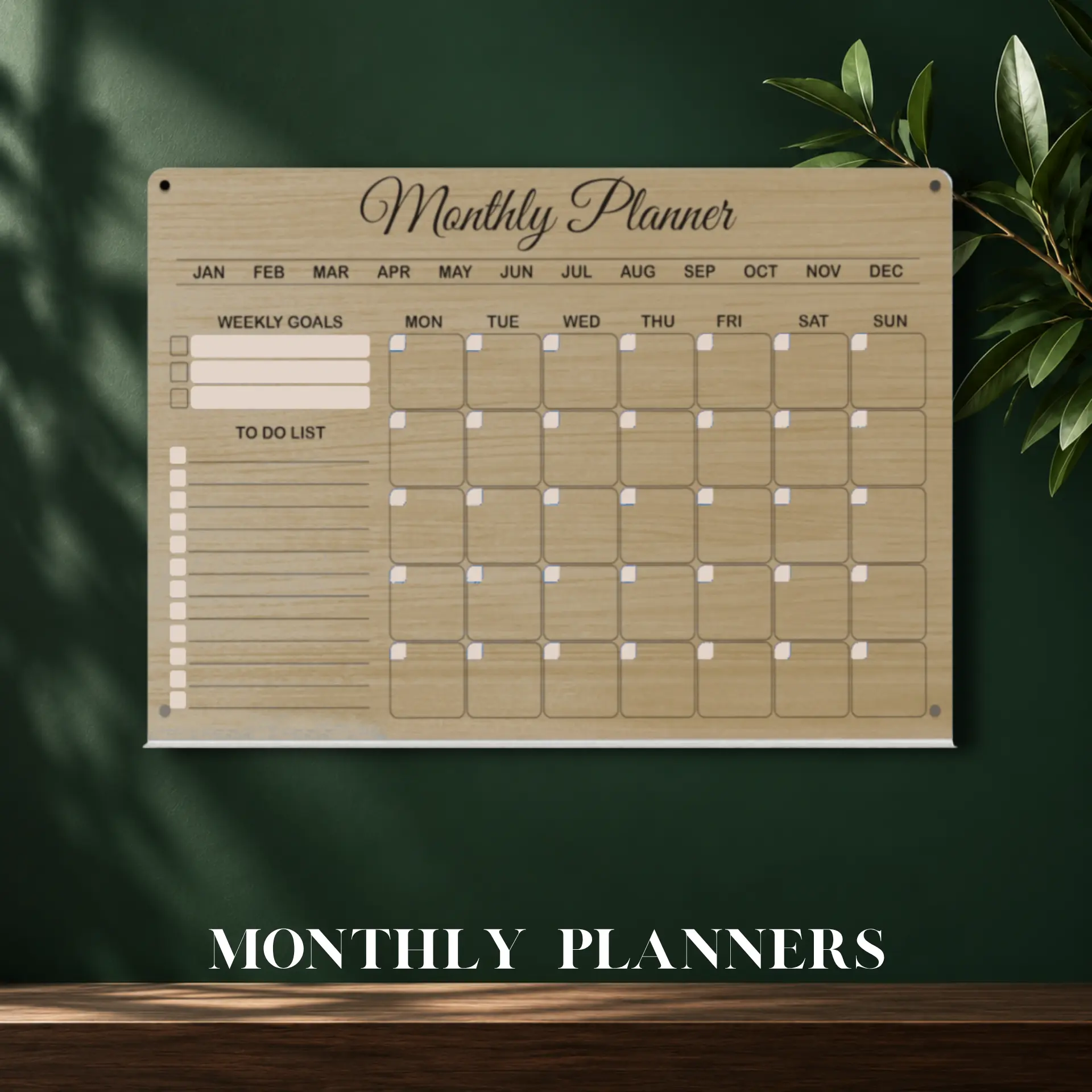 Monthly Planners collection